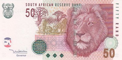 SOUTH AFRICA P.130a - 50 Rand ND 2005 UNC