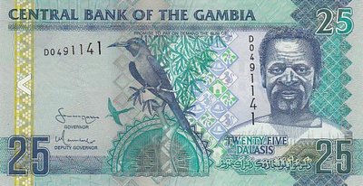 GAMBIA P.27a - 25 Dalasis ND 2006 UNC