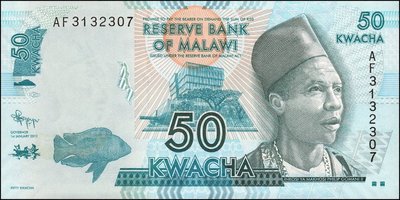 MALAWI P.58a - 50 Kwacha 2012 UNC