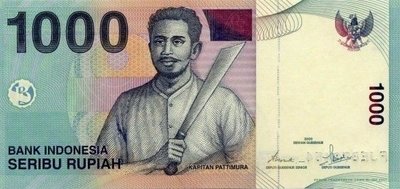 INDONESIA P.141j - 1000 Rupiah 2000/2009 UNC
