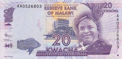 MALAWI P.57a - 20 Kwacha 2012 UNC