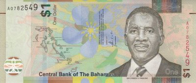 BAHAMAS P.77 - 1 Dollar 2017 UNC