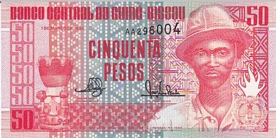 GUINEA-BISSAU P.10 - 50 Pesos 1990 UNC