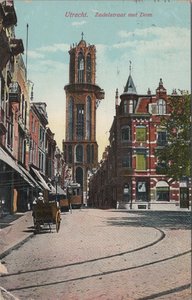 UTRECHT - Zadelstraat met Dom