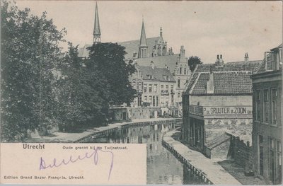 UTRECHT - Oude Gracht bij de Twijnstraat