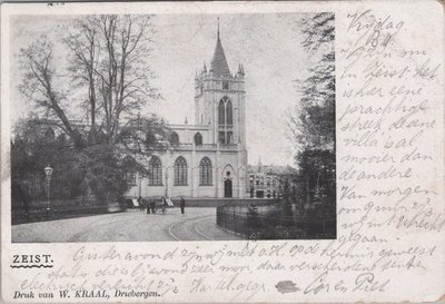 ZEIST - Gezicht op Kerk