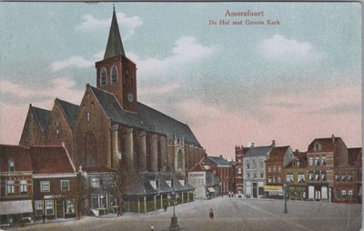 AMERSFOORT - Het Hof met Groote Kerk