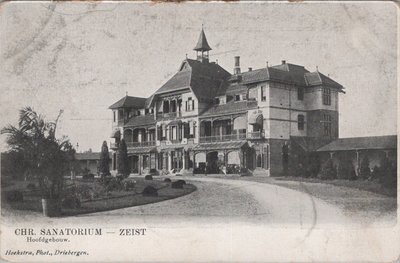 ZEIST - Chr. Sanatorium, Hoofdgebouw