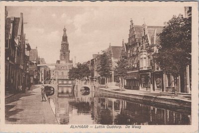 ALKMAAR - Luttik Ouddorp. De Waag