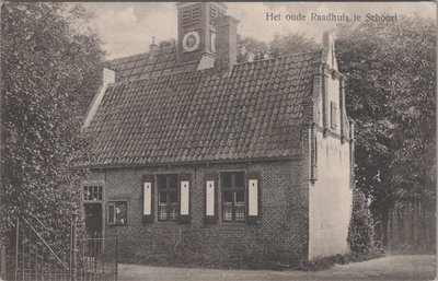 SCHOORL - Het Oude Raadhuis te Schoorl