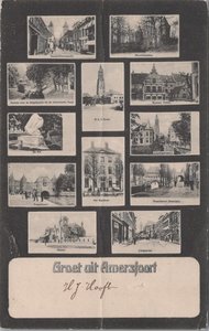 AMERSFOORT - Meerluik Groet uit Amersfoort