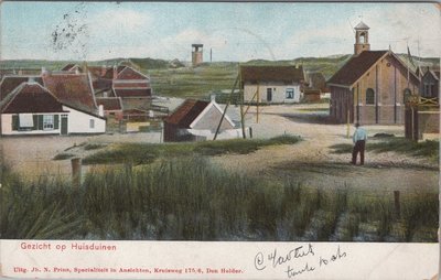 HUISDUINEN - Gezicht op Huisduinen