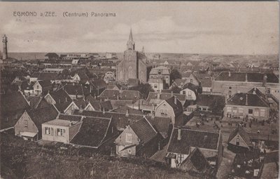 EGMOND AAN ZEE - (Centrum) Panorama