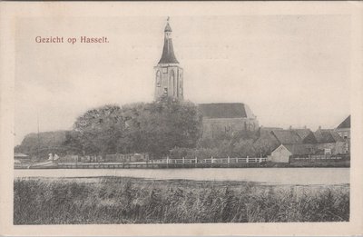 HASSELT - Gezicht op Hasselt