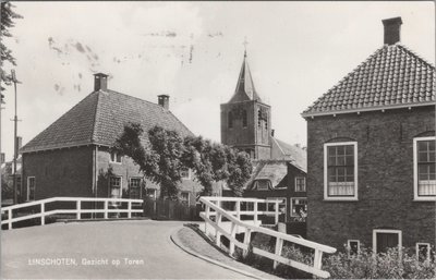 LINSCHOTEN - Gezicht op Toren