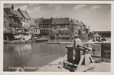 ENKHUIZEN - Achterkant Spui