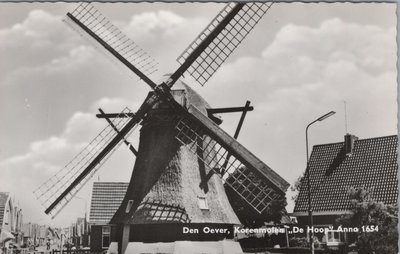 DEN OEVER - Korenmolen De Hoop Anno 1654