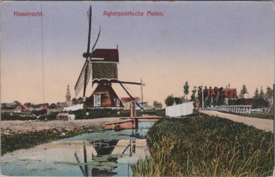 HAASTRECHT - Agterpoortsche Molen