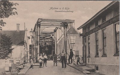 ALPHEN A. D. RIJN - Gouwesluisschebrug