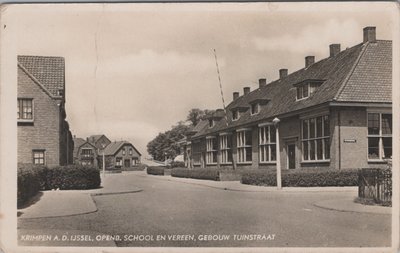 KRIMPEN A/D IJSSEL - Openb. School en Vereen. Gebouw Tuinstraat