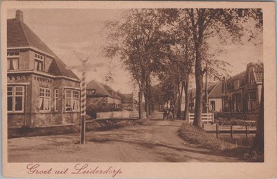 LEIDERDORP - Dorpsgezicht, Groet uit Leiderdorp