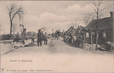 STOMPWIJK - Dorpsgezicht, Groete uit Stompwijk