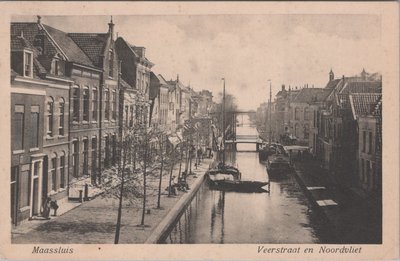 MAASSLUIS - Veerstraat en Noordvliet