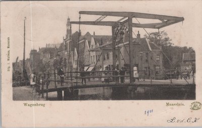 MAASSLUIS - Wagenbrug