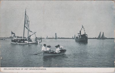 BRASEMERMEER - Zeilwedstrijd op het Brasemermeer
