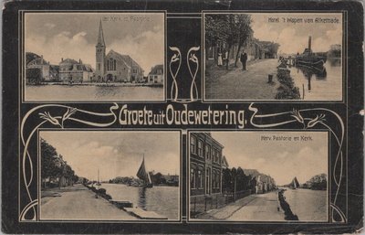 OUDE WETERING - Meerluik Groete uit Oudewetering