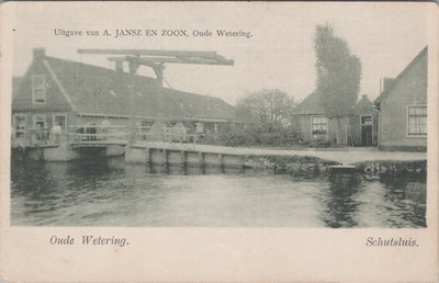 OUDE WETERING - Schutsluis