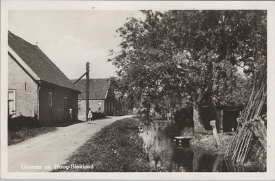 HOOG-BLOKLAND - Dorpsgezicht Groeten uit Hoog-Blokland