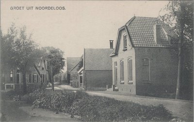 NOORDELOOS - Dorpsgezicht, Groet uit Noordeloos.