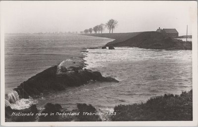 IJSSELMONDE - Nationale ramp in Nederland 1 Februari 1953