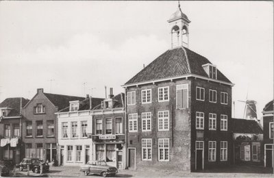 SCHIEDAM - Oude Sluis met Zakkendragershuis