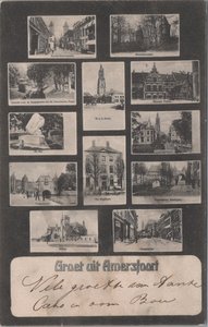 AMERSFOORT - Meerluik Groet uit Amersfoort