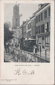 UTRECHT - Oude Gracht met Dom