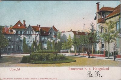 UTRECHT - Ramstraat b. h. Hoogeland