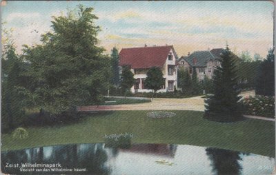 ZEIST - Wilhelminapark. Gezicht van den Wilhelmina-heuvel