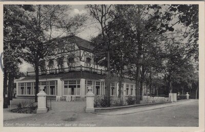 ZEIST - Hotel Pension Boschlust aan de Boschlaan