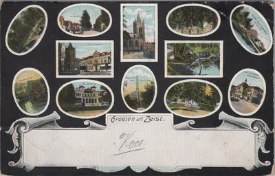 ZEIST - Meerluik Groeten uit Zeist