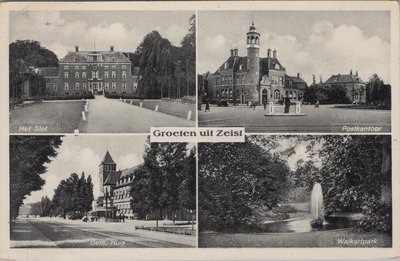 ZEIST - Meerluik Groeten uit Zeist