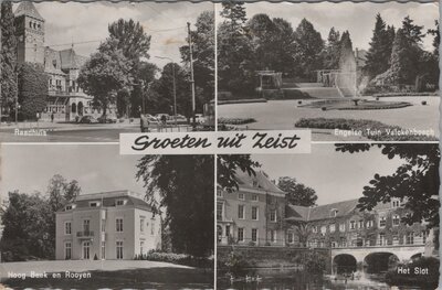 ZEIST - Meerluik Groeten uit Zeist