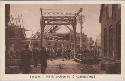 BORCULO - Na de cycloon op 10 Augustus 1925