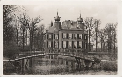 OEGSTGEEST - Oud Poelgeest. Achterzijde Kasteel