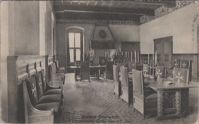 DOORWERTH - Kasteel Doorwerth. Vergaderzaal Orde van St. Jan