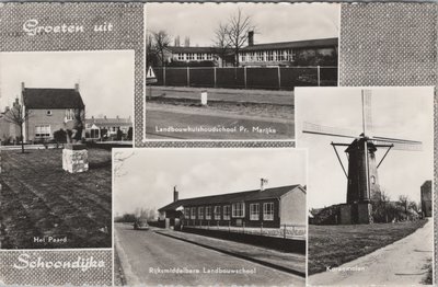 SCHOONDIJKE - Meerluik Groeten uit Schoondijke