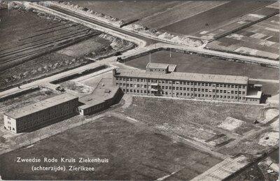 ZIERIKZEE - Zweedse Rode Kruis Ziekenhuis (achterzijde)