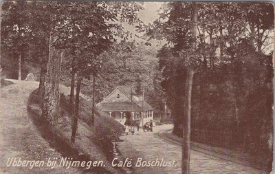 UBBERGEN - bij Nijmegen. Café Boschlust