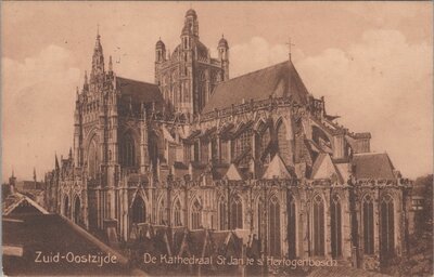 'S-HERTOGENBOSCH - Zuid-Oostzijde De Kathedraal St. Jan